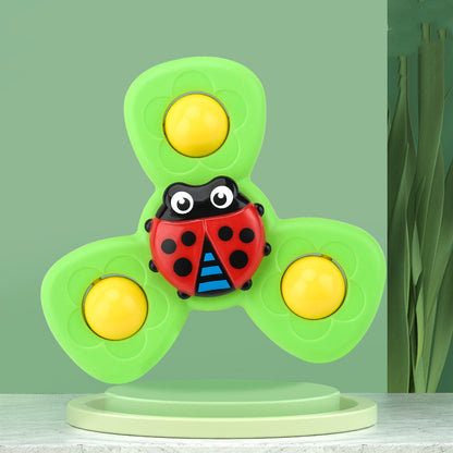 Baby Playing In Water And Bathing Fingertip Spinning Top Toy