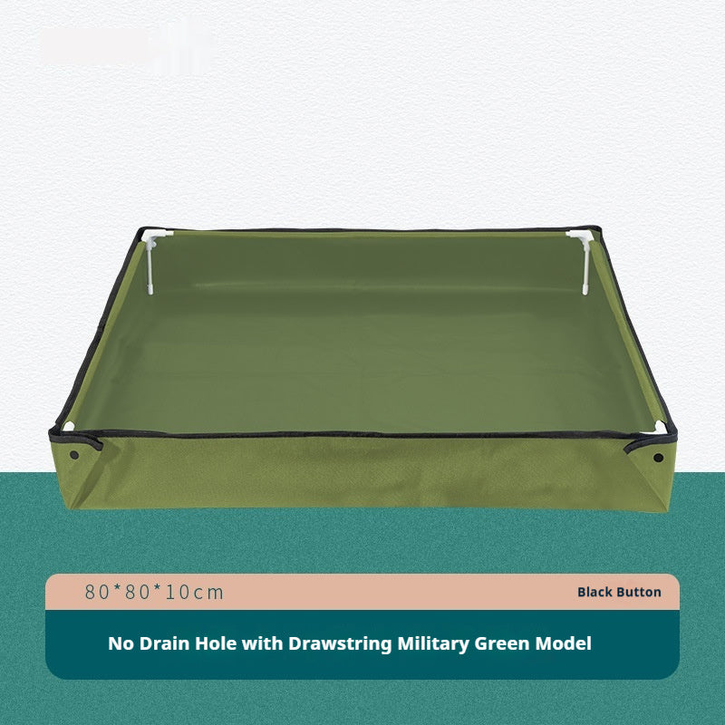 Portable Foldable Toy Sand Tray Pet Sand Tub PVC Water Tank