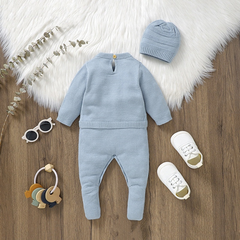 One-piece Rompers Jumpsuit Men's Jumpsuit Hat Suit