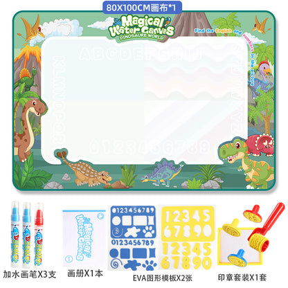 Cloth Toy Clear Water Painting Drawing Board Magic Color Graffiti Blanket Water Picture Book