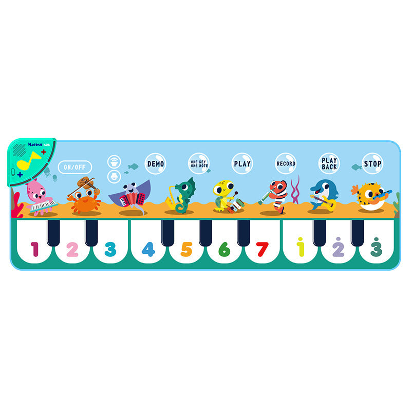 Children's Music Anti Slip Folding Crawling Mat