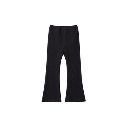 Legging uni polyvalent, décontracté et élégant pour petites filles