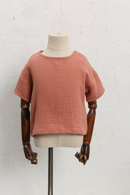Fashion Children's And Girls' Top Short Sleeve