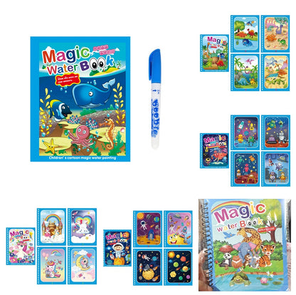 Children's Creative Magic  Water Painting Book