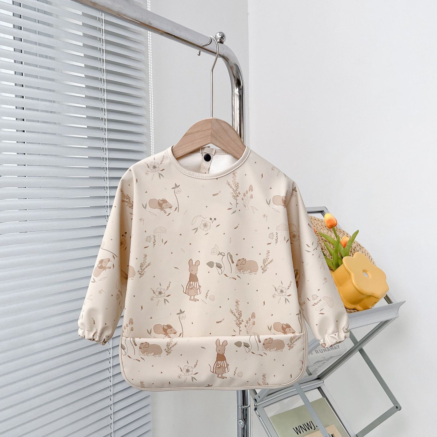 New Children's Waterproof Inside-out Wear Anti-dirty Overclothes