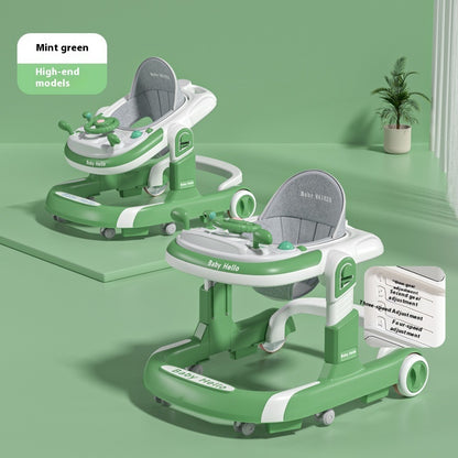 Baby Walker Lightweight Folding Multifunctional Anti-rollover