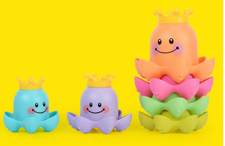 Children's Sea Octopus Stacked Cup Bathroom