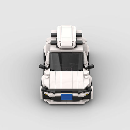 Small Particle Moc City Vehicle Race Model Puzzle