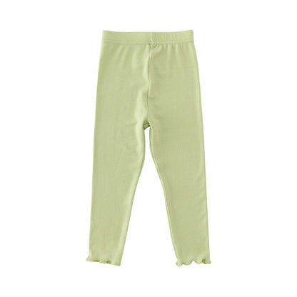 Girls' Leggings Elastic Multi Color