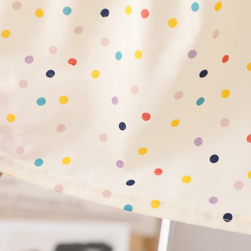 Colorful Polka Dot Sleeveless Western Style Baby Princess Dress