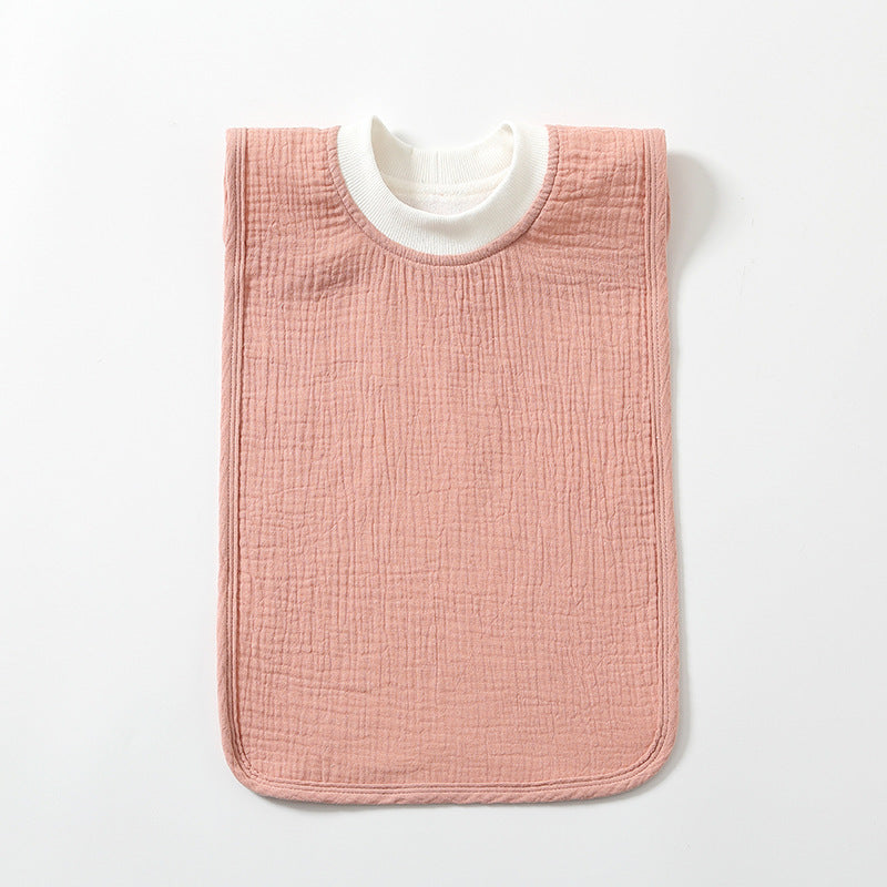 Bavette-serviette pour enfants grand format anti-taches