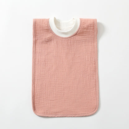 Bavette-serviette pour enfants grand format anti-taches