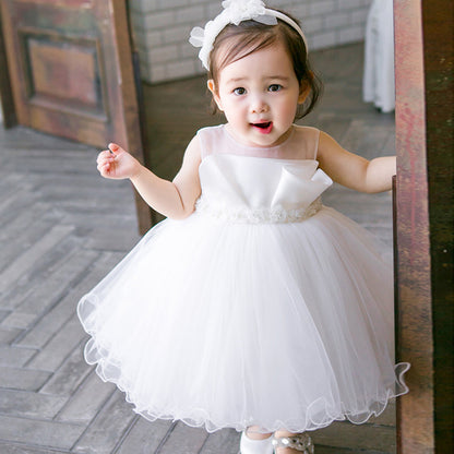 Catwalk Host Performance Summer Children Princess Dress
