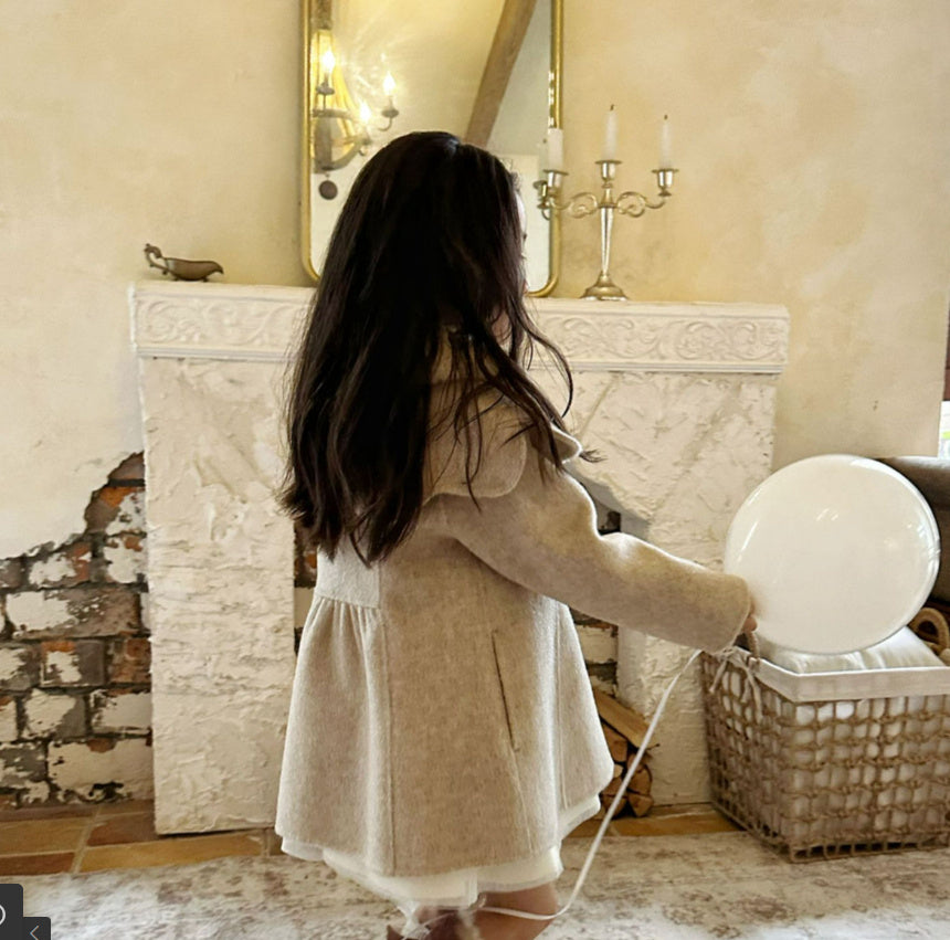 Retro Wool Double-sided Cashmere Girl Coat