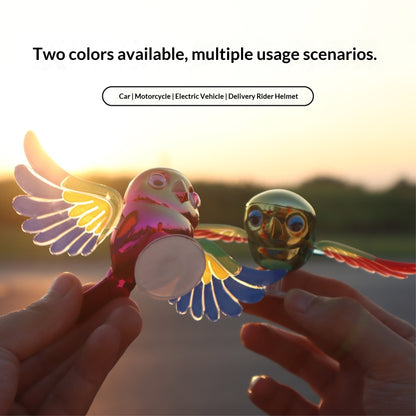Jouet Compagnon Petit Oiseau de Voiture Une Décoration Extérieure de Voiture Unique et Nouveauté
