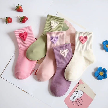 Children's Socks Tube Socks Springsummer Thin Breathable