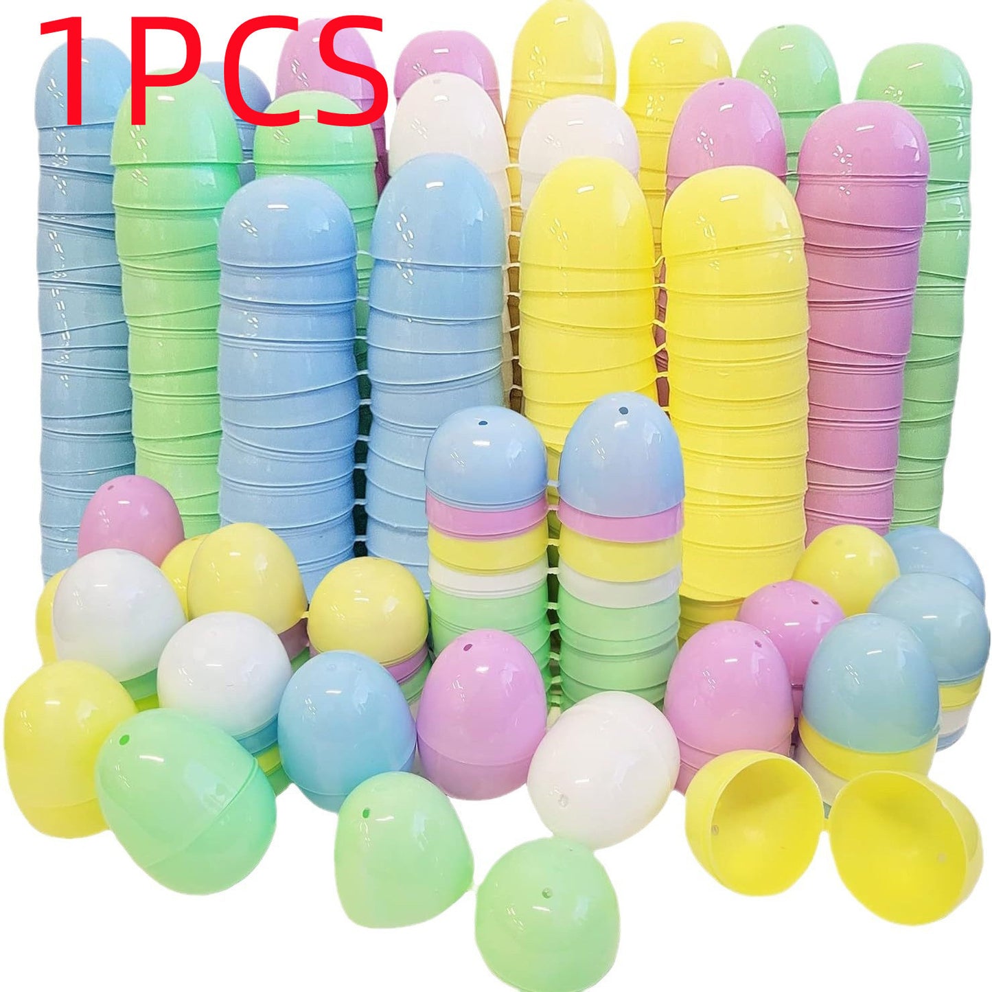 Colorful Egg Easter Plastic Handmade Toy