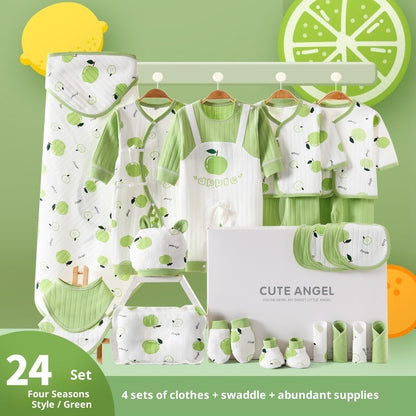 Ensemble cadeau de vêtements pour bébés en pur coton - Nouveauté