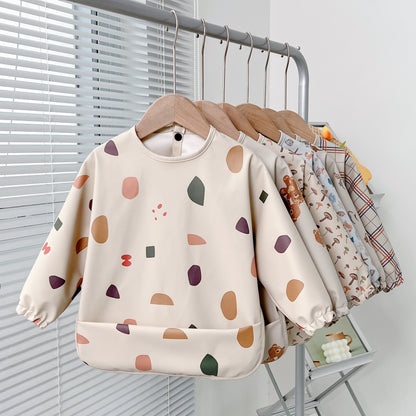 New Children's Waterproof Inside-out Wear Anti-dirty Overclothes