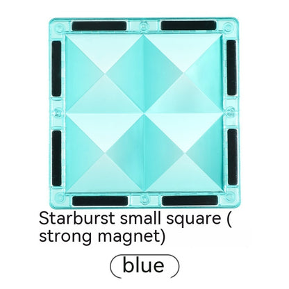 Color Window Asterism Magnetic Building Blocks Assembly