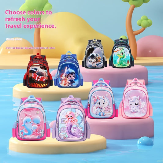 New Kindergarten Backpack Cartoon Bag Children's Backpack