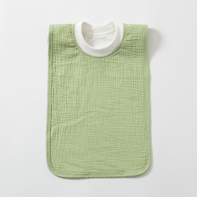 Bavette-serviette pour enfants grand format anti-taches