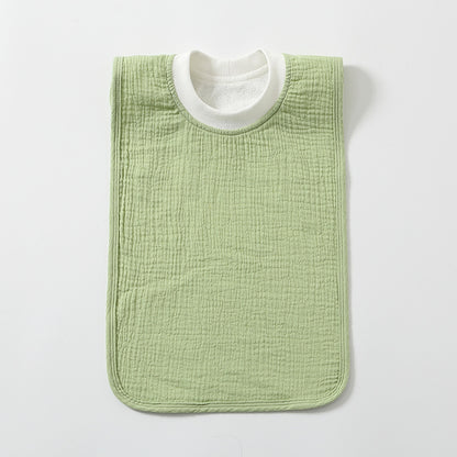 Bavette-serviette pour enfants grand format anti-taches