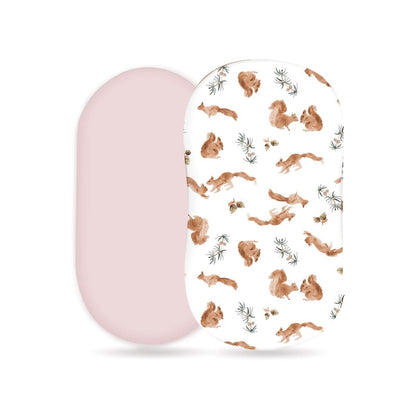 Baby Cradle Fitted Sheet Elastic Printing Baby Caring Table Changing Cover