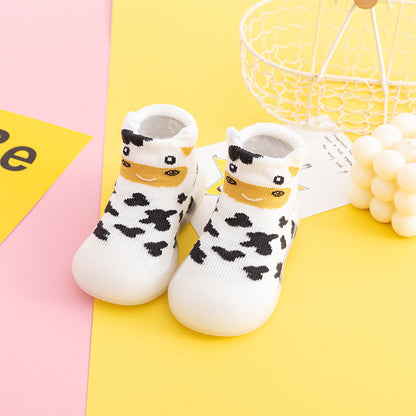 New Children's Socks Baby Toddler Soft-soled Floor Shoes