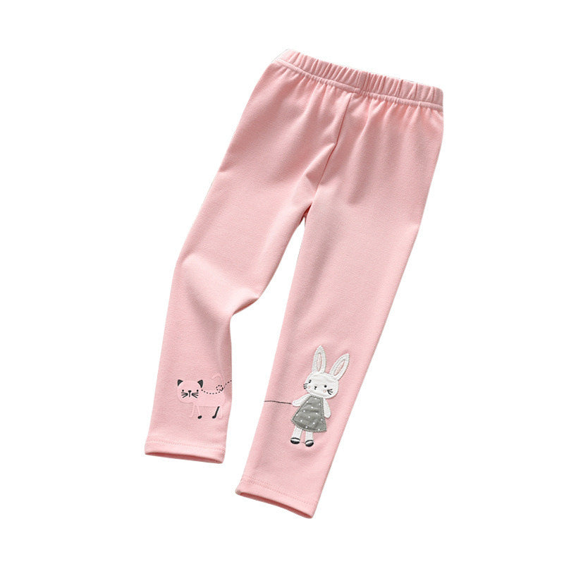 Cute Thermal Base Pants For Children