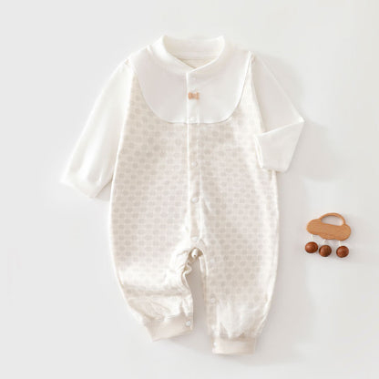 Class A Pure Cotton Baby Romper Spring Autumn Boneless Long-Sleeve Crawling Suit Baby Onesie