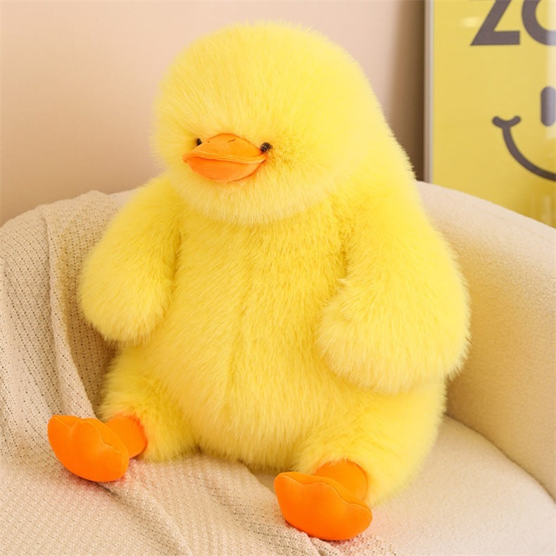 Cute Pier Duck Fluffy Big Doll Cute