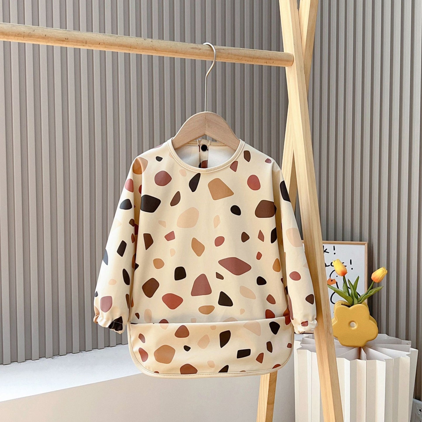 New Children's Waterproof Inside-out Wear Anti-dirty Overclothes