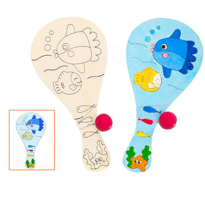 Children's Handmade Painting Creative Graffiti Ball Toy