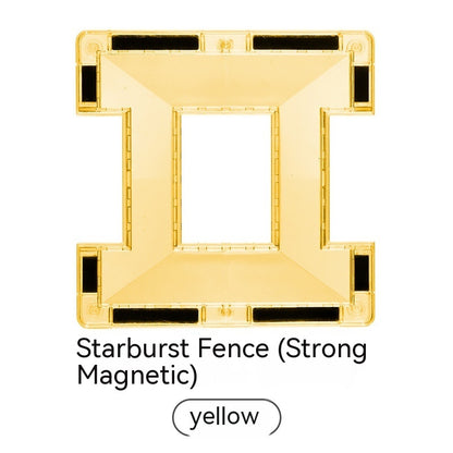 Color Window Asterism Magnetic Building Blocks Assembly