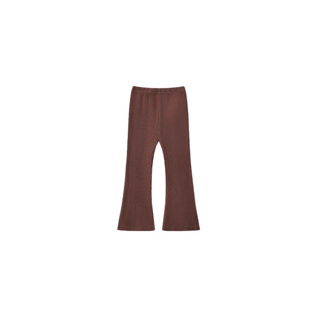 Legging uni polyvalent, décontracté et élégant pour petites filles