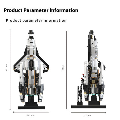 Space Shuttle Assembled Building Block Toys