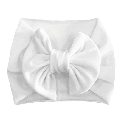 Childrens Multi-color Festive Velvet Headband With Stretchy Hair Accessory