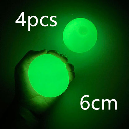 Decompression toy sticky wall ball