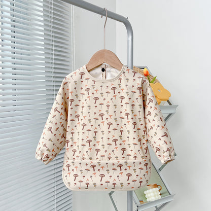 New Children's Waterproof Inside-out Wear Anti-dirty Overclothes