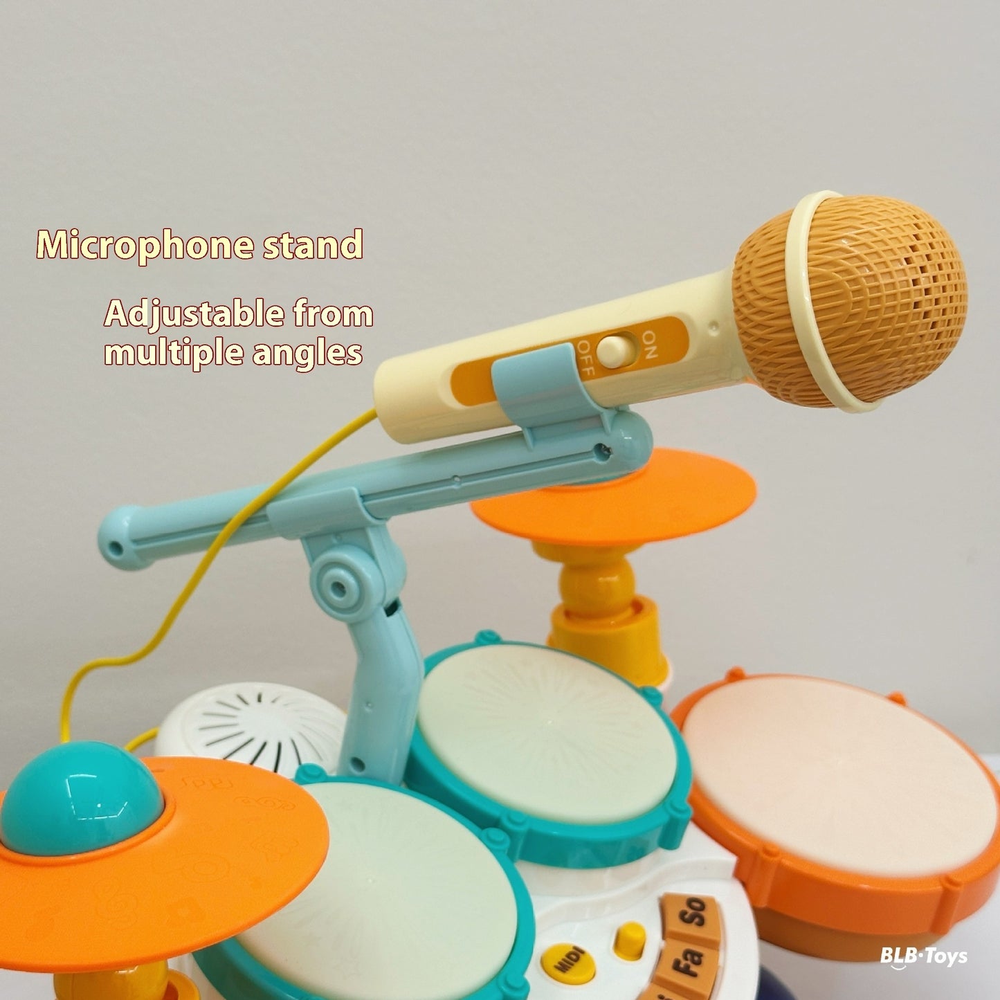 Children's Simulation Jazz Drum Kit Early Education Music Toys