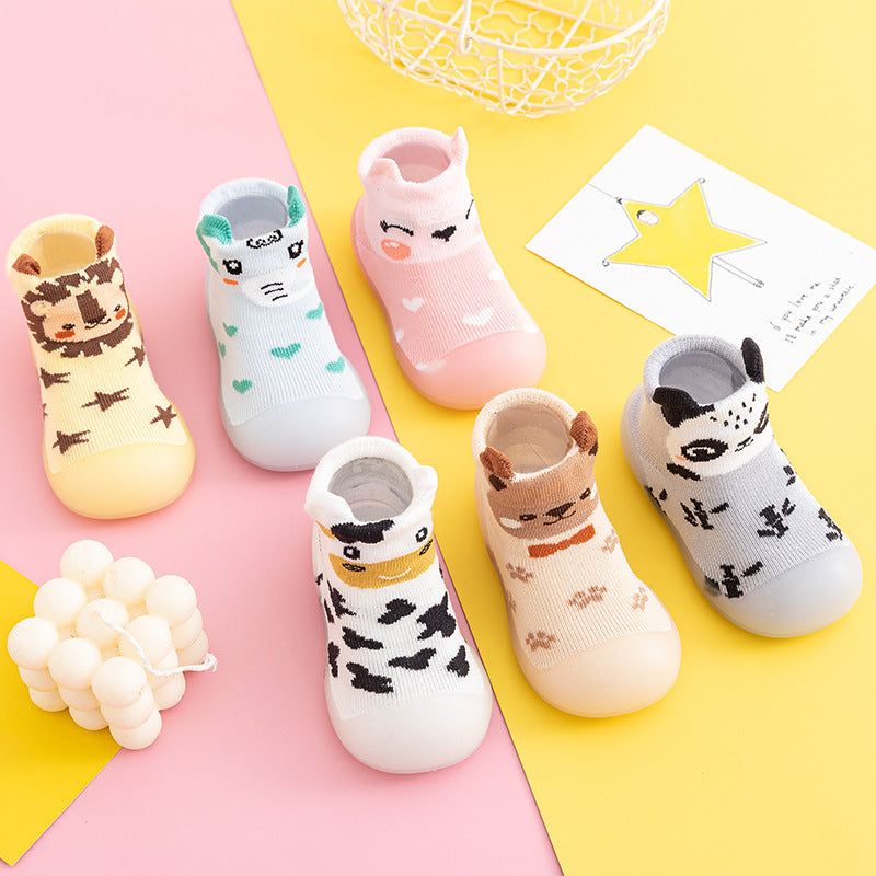 New Children's Socks Baby Toddler Soft-soled Floor Shoes