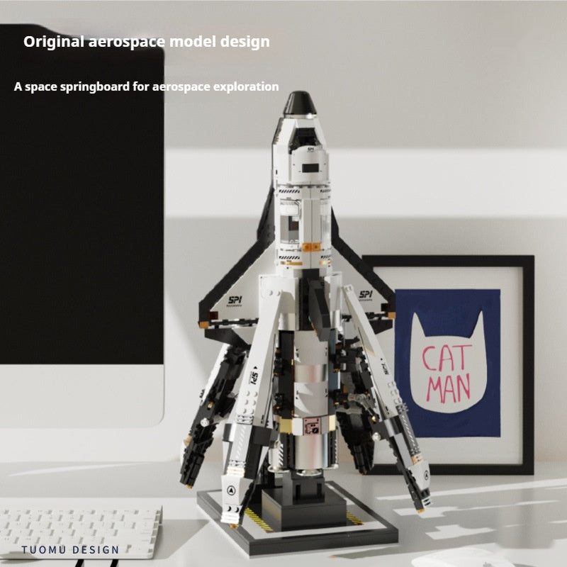 Space Shuttle Assembled Building Block Toys