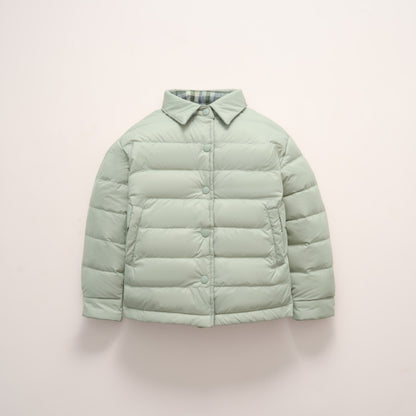 Children's Lightweight Reversible Short Jacket For Warmth