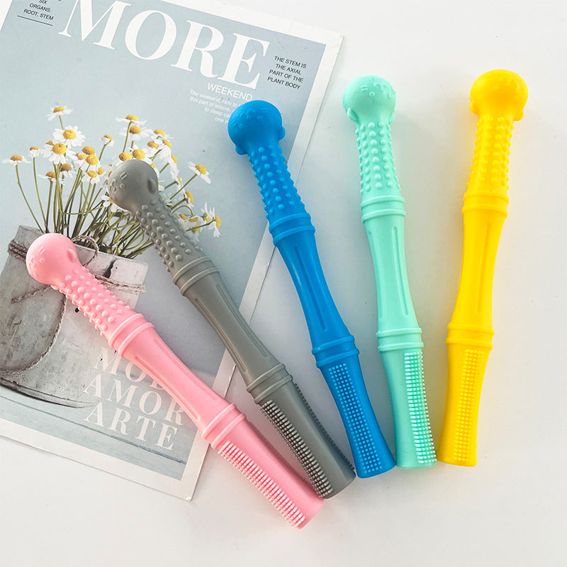 Silicone Baby Teething Stick Baby Teether Maternal And Child Supplies Teether