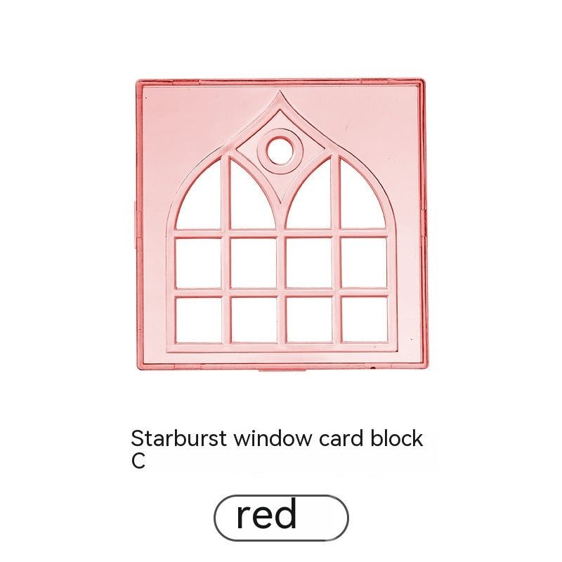 Color Window Asterism Magnetic Building Blocks Assembly