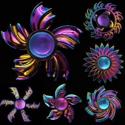 Zinc Alloy Electroplating Colorful Fingertip Top