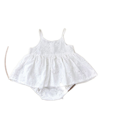 Ins Clothes For Babies Summer Baby Girl Jumpsuit Baby's Gown