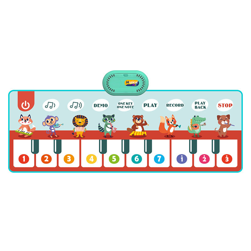 Children's Music Anti Slip Folding Crawling Mat