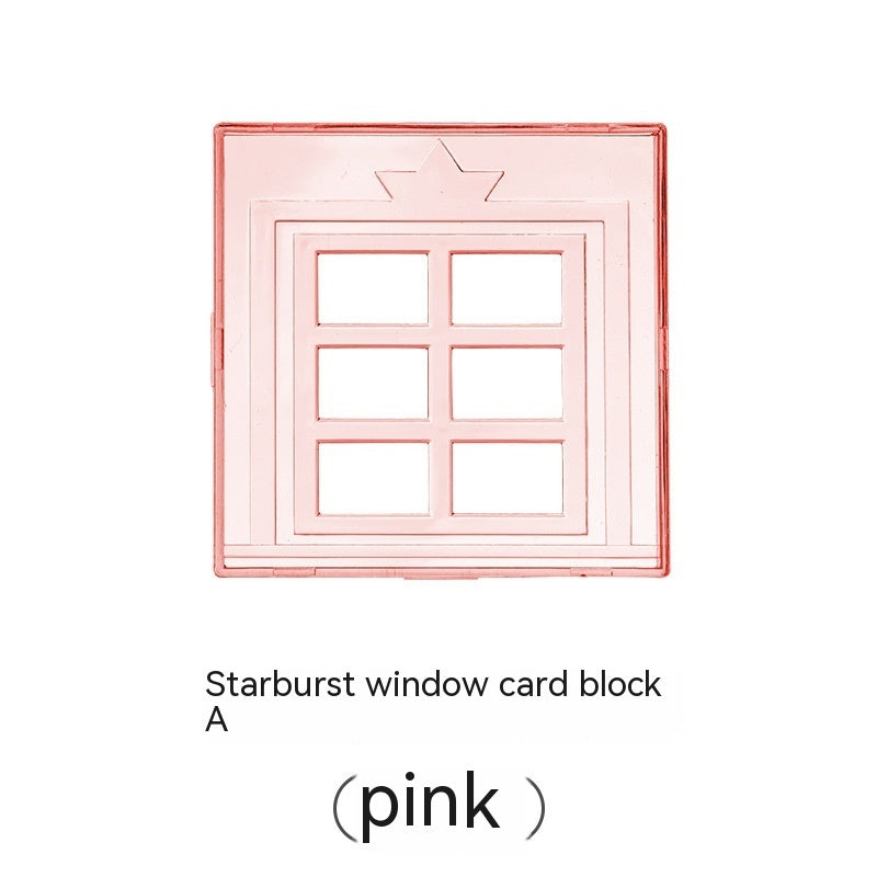 Color Window Asterism Magnetic Building Blocks Assembly